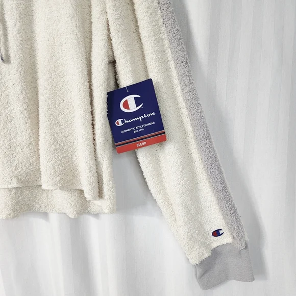 Champion hoodie & pajama shorts set size X-Large Long sleeves - Picture 11 of 15